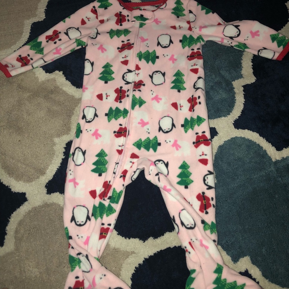 12 month baby Christmas pajamas